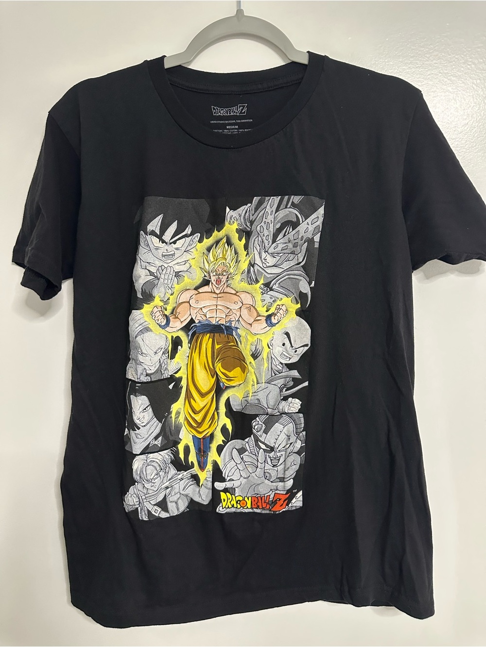 Dragon Ball Z  Black Short-Sleeve Graphic Tee